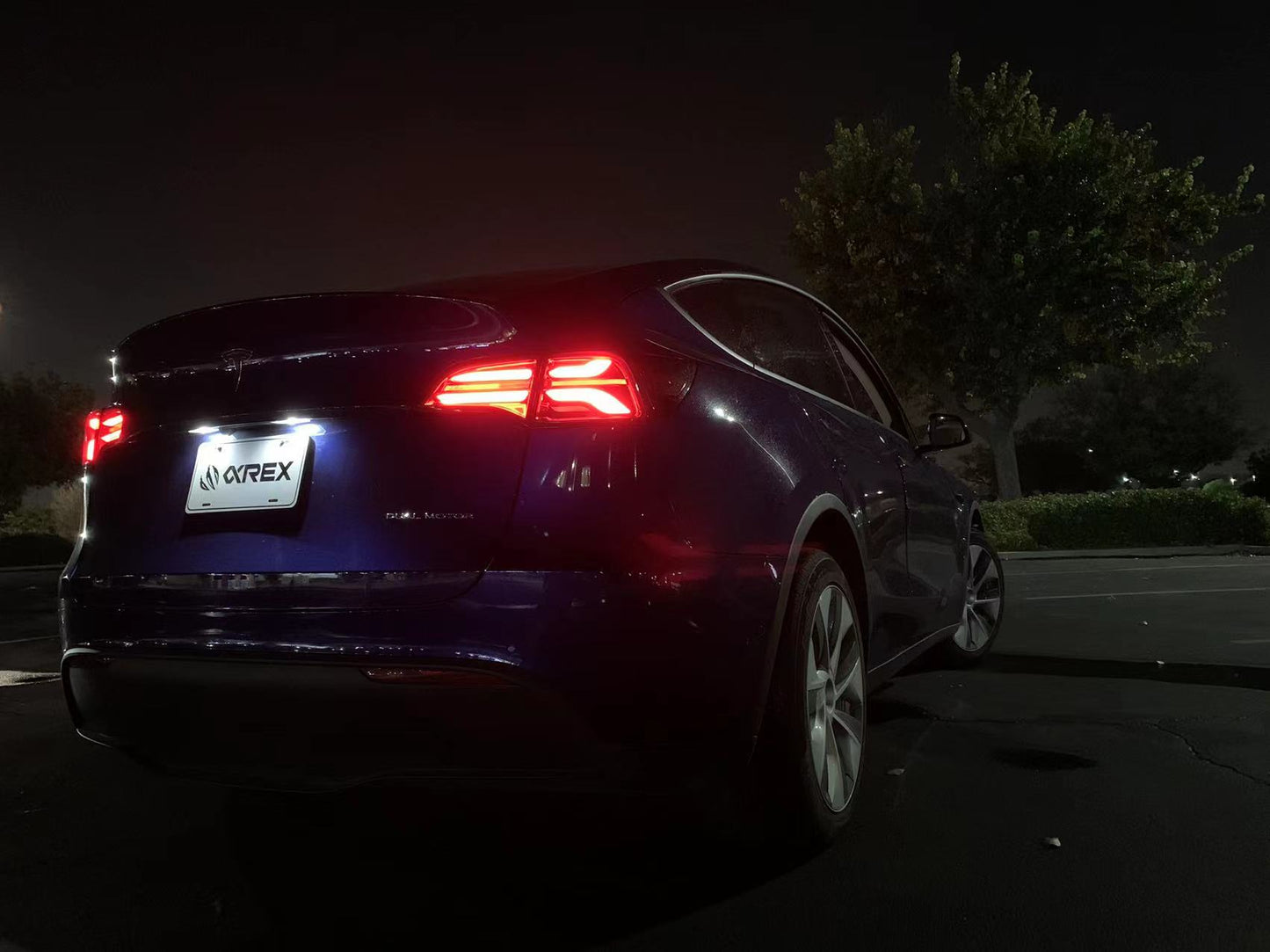 AlphaRex 2017-2023 Tesla Model 3 / 2020-2023 Model Y (Without Stock Amber Turn Signal) PRO-Series LED Tail Lights