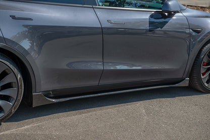 Zero E 2020-2023 Tesla Model Y Performance Side Skirts Rocker Panels