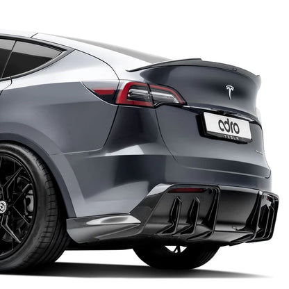 Adro 2020-2023 Tesla Model Y Premium Prepreg Carbon Fiber Rear Diffuser