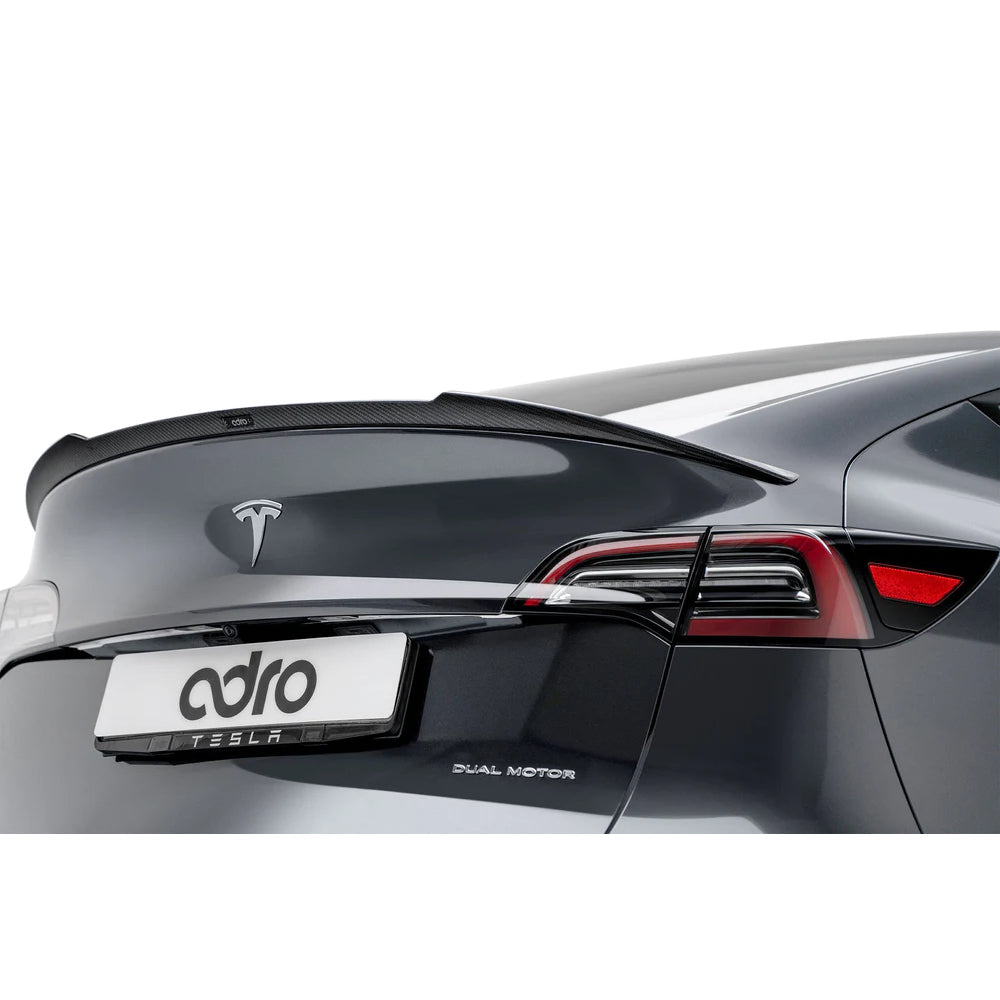 Adro 2020-2023 Tesla Model Y Premium Prepreg Carbon Fiber Rear Spoiler